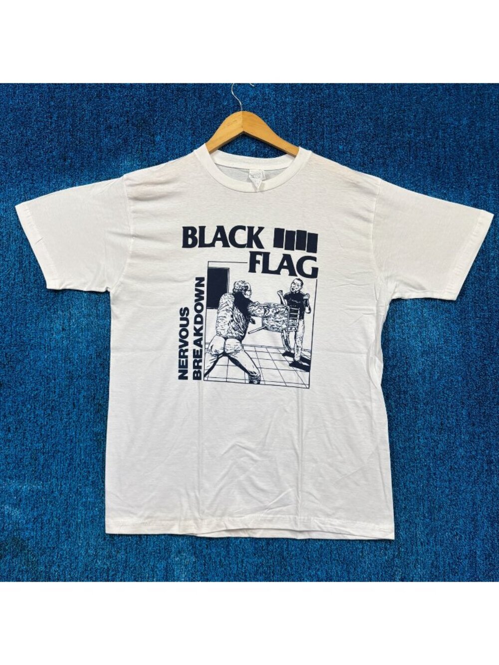 Black Flag “Nervous Breakdown” Graphic T-Shirt Size Large